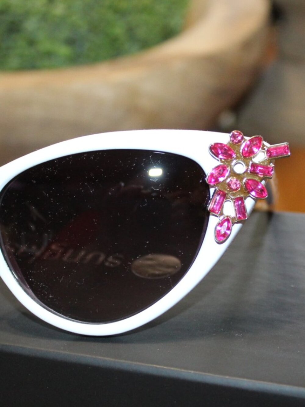 NWT Retro Cat Eye Bling Glasses CUTE/FUN! - Picture 6 of 7